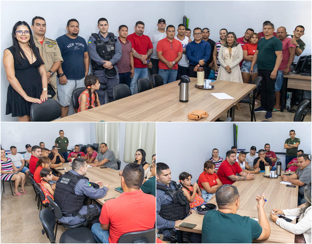 REUNIÃO COM OS PROPRIETÁRIOS DE SOM AUTOMOTIVO E CARRETA DE SOM DE PORTO GRANDE